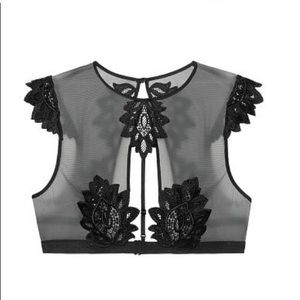 Victoria secret sheer lingerie top NEVER WORN